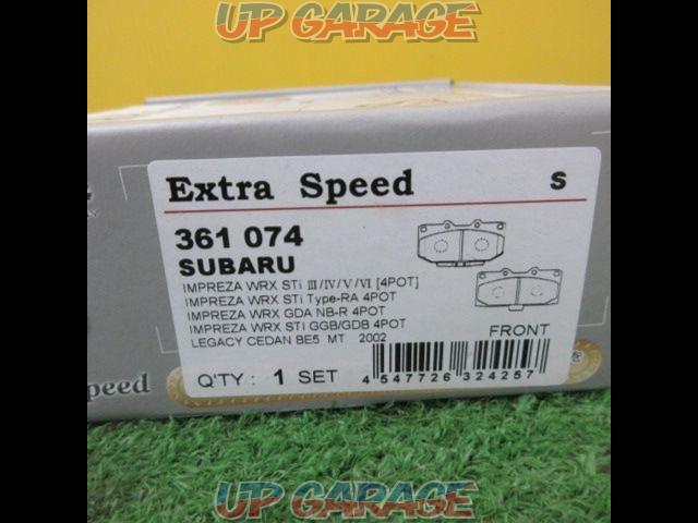 DIXCEL
EXTRA
Speed
brake pad 361
074-02