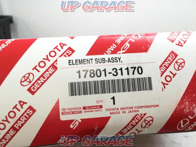 Toyota genuine
Air filter
Product number: 17801-31170-02