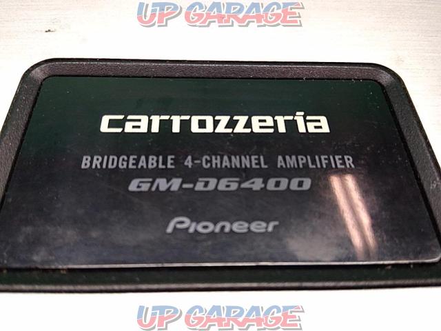 【carrozzeria】150W×4ブリッジャブルパワーアンプ GM-D6400-08