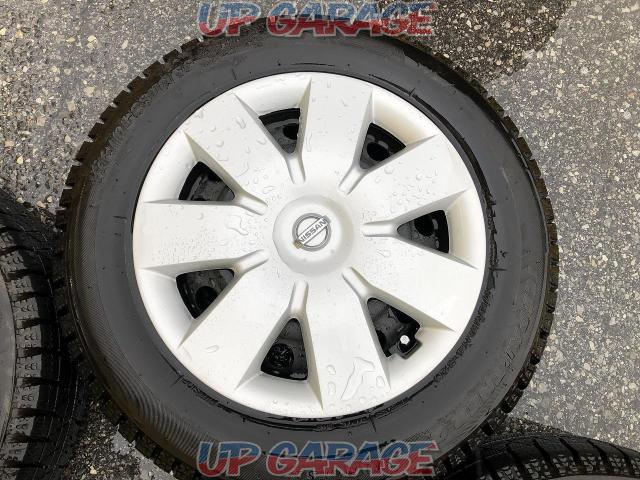 Nissan genuine steel wheels + BRIDGESTONE
ICE
PARTNER 2
175 / 65R14
4 pieces set-03