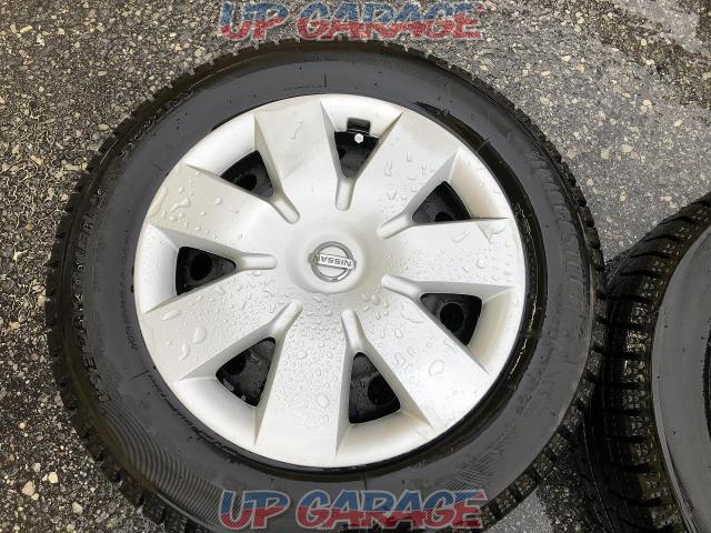Nissan genuine steel wheels + BRIDGESTONE
ICE
PARTNER 2
175 / 65R14
4 pieces set-04