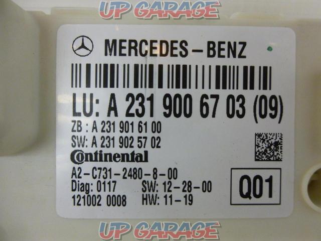 【Mercedes-Benz純正】SL550 W231純正トランクロールバーコントロールユニット-04