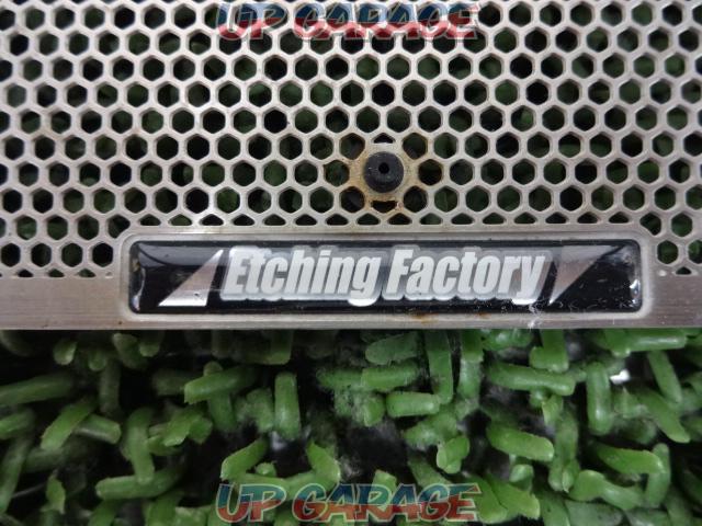 ETCHING
FACTORY Edging Factory
Radiator guard Z650RS
Removed from 2022 model
ER650M-03