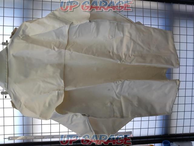 【MARUSHIN 当時物】 ナダレス レンジャーコート パンツ付き フード付き 6100 ホワイト サイズ:LL-3L程度-03