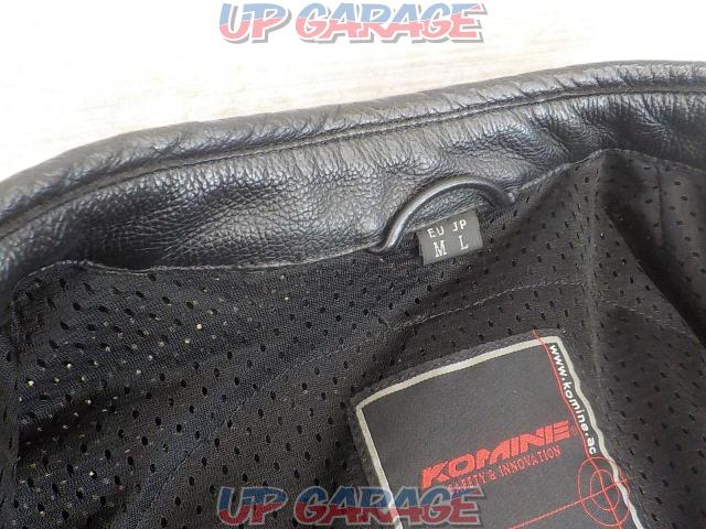 KOMINE (Komine)
Titanium leather jacket
02-529/532
Size: EU
M / JP
L-08