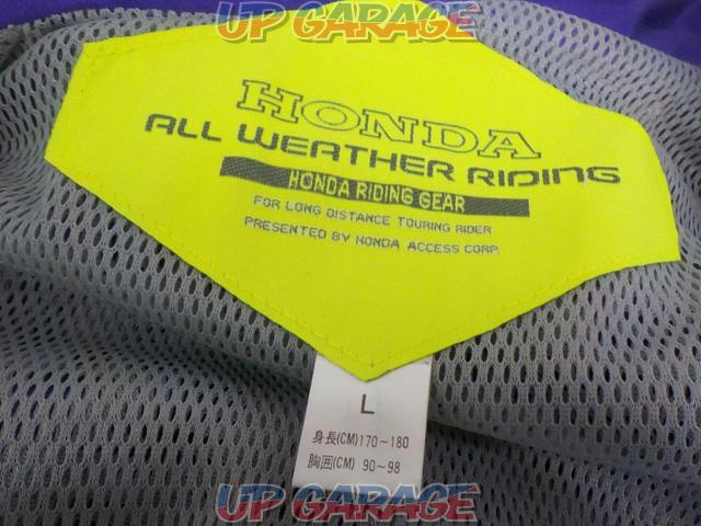HONDA (Honda)
ALL
WEATHER
Touring jacket
08YHS-532-BL
Size: L-09