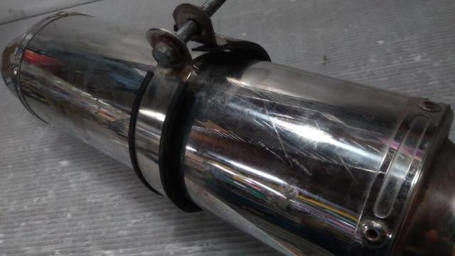 2 manufacturer unknown
Stainless steel silencer-08