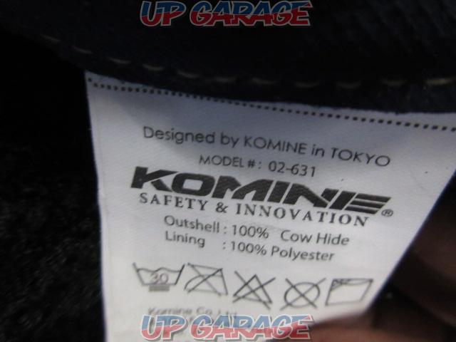 KOMINE (Komine)
02-631
Premium Leather Jeans
WM (Woman M) size-07