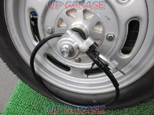 HONDA genuine front and rear wheelset + Kitaco
drum car disc kit
APE100 (cab car) removal-03