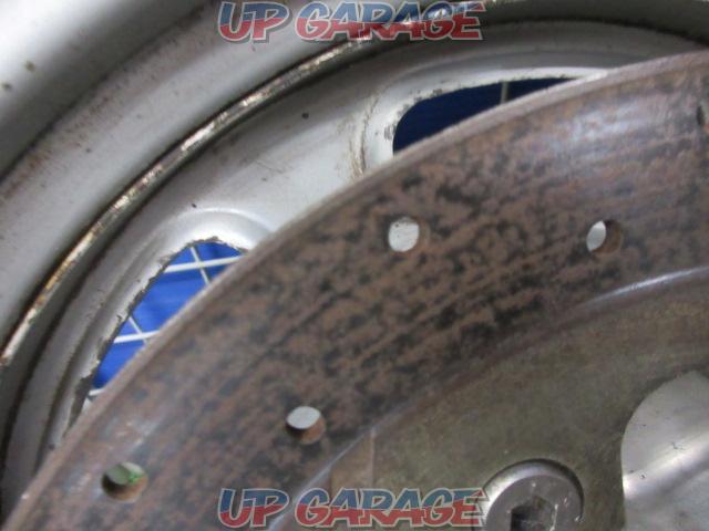 HONDA genuine front and rear wheelset + Kitaco
drum car disc kit
APE100 (cab car) removal-09