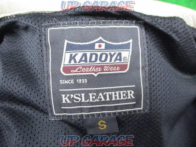 KADOYA leather perforated mesh jacket
Size S-05