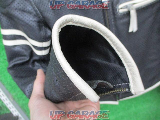 KADOYA leather perforated mesh jacket
Size S-06