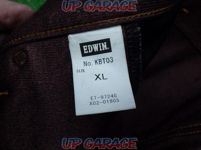 EDWIN Edwin
Wildfire
Denim pants
KBT03
Size XL-10