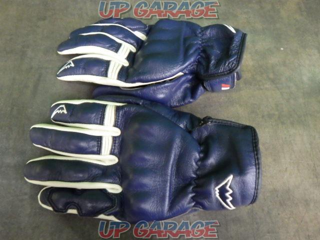 KUSHITANI Short Leather Gloves
White / blue
Size L-02