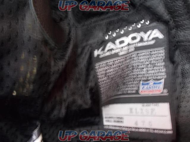 サイズ:L【KADOYA】 パンチングレザー シングル ライダース ジャケット /BLACK HORSE /K’S LEATHER-07