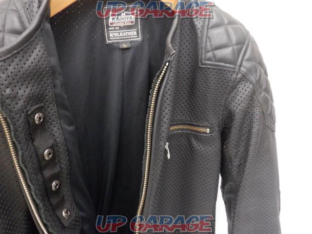 KADOYA
K'S
LEATHER
PL-EVO
Punching leather jacket
No. 1198
L size-04