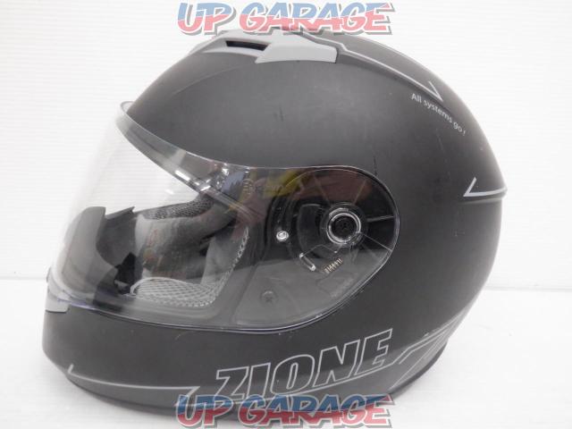リード工業 ZIONE フルフェイスヘルメット Lサイズ(57-58cm)-02