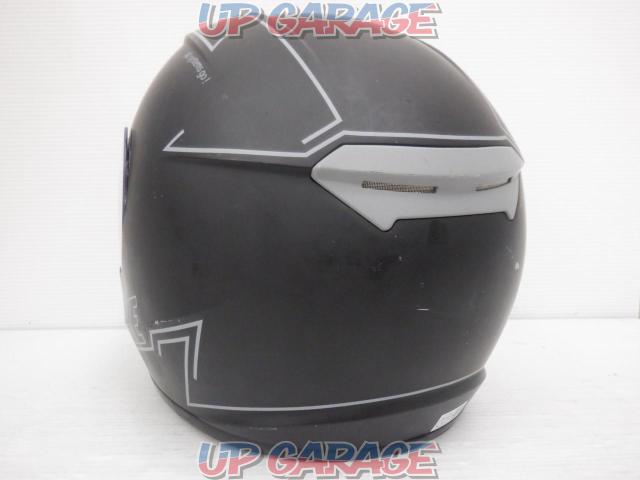 リード工業 ZIONE フルフェイスヘルメット Lサイズ(57-58cm)-03