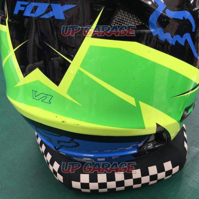 【FOX】オフロードヘルメット V1  サイズ:L-10