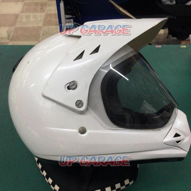 【YAMAHA】GIBSON オフロードヘルメット YX-3 サイズ:L-04