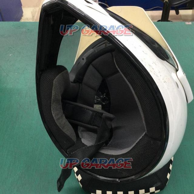 【YAMAHA】GIBSON オフロードヘルメット YX-3 サイズ:L-06