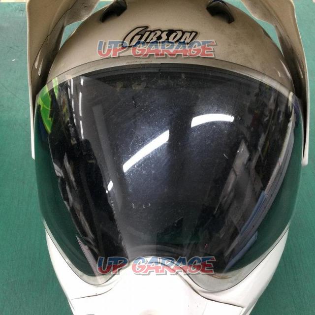 【YAMAHA】GIBSON オフロードヘルメット YX-3 サイズ:L-08