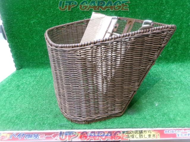Kitaco front basket
Rattan style
Width approx. 380mm
Depth approx. 160mm/280mm
About height 240mm
Unused item-03