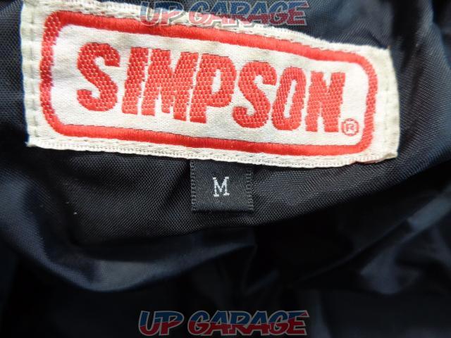 SIMPSON nylon jacket
Red
M size-02