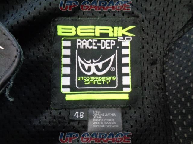 BERIK LS1-171334-BK GP-RACE MFJレーシングスーツ BK/WH サイズ:48-05