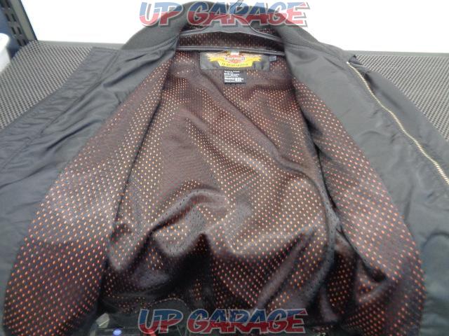 Harley
MA-1 type nylon jacket
black
L size-04