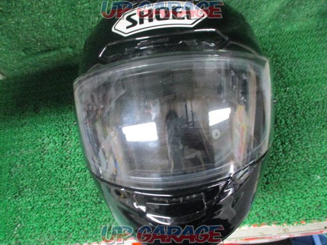 ワケアリ【SHOEI】X-TWELVE フルフェイスヘルメット ブラック サイズ:XL(61-62cm) センターパッド欠品-02