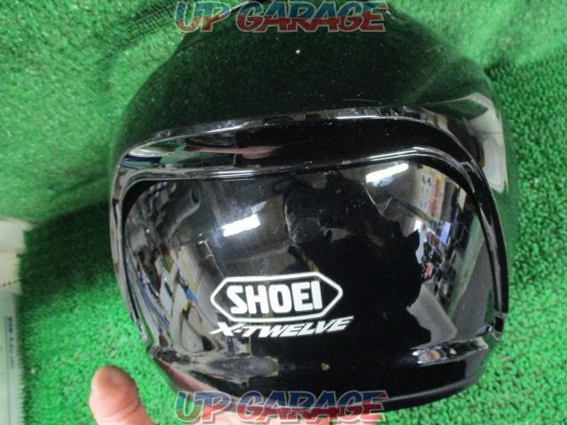 ワケアリ【SHOEI】X-TWELVE フルフェイスヘルメット ブラック サイズ:XL(61-62cm) センターパッド欠品-04