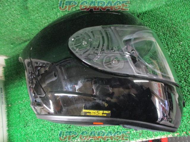 ワケアリ【SHOEI】X-TWELVE フルフェイスヘルメット ブラック サイズ:XL(61-62cm) センターパッド欠品-05