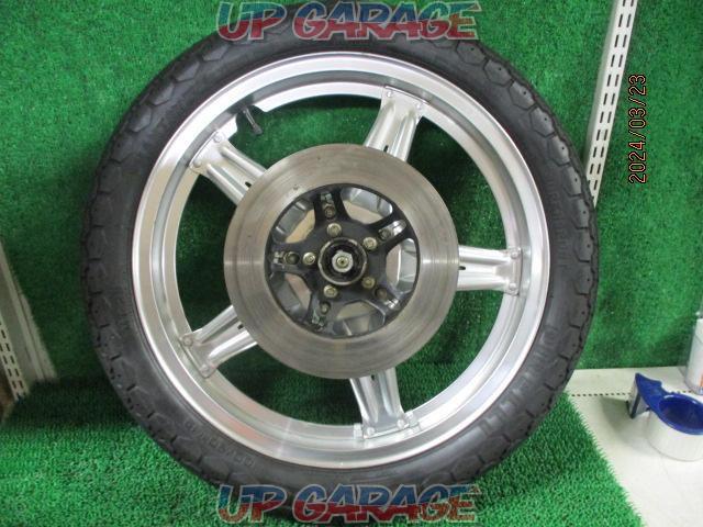 HONDA genuine
Front wheel
CB750F(FZ) removal-03