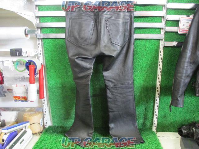 KADOYA straight
Leather
Pants
Size: 34 (M-L)-03