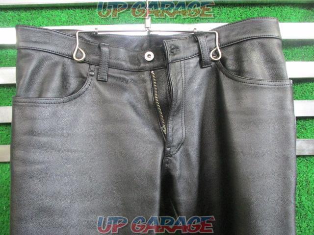 KADOYA straight
Leather
Pants
Size: 34 (M-L)-06