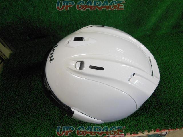 【Arai】VZ-RAM PLUS ジェットヘルメット グラスホワイト サイズ:XL(61-62cm)-05