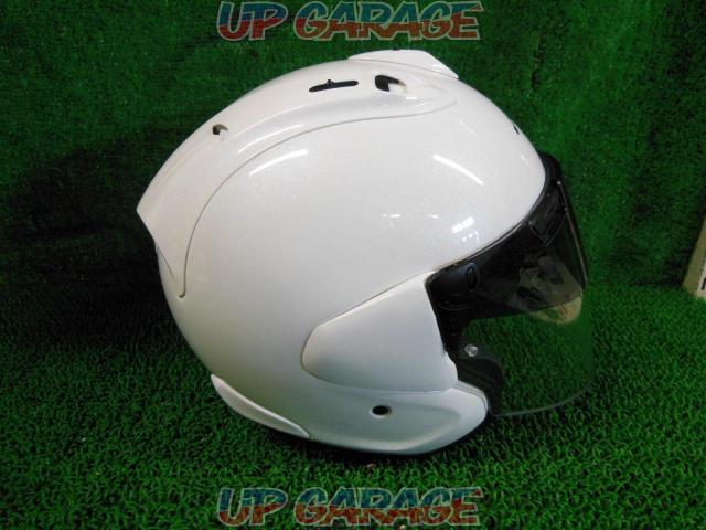 【Arai】VZ-RAM PLUS ジェットヘルメット グラスホワイト サイズ:XL(61-62cm)-07