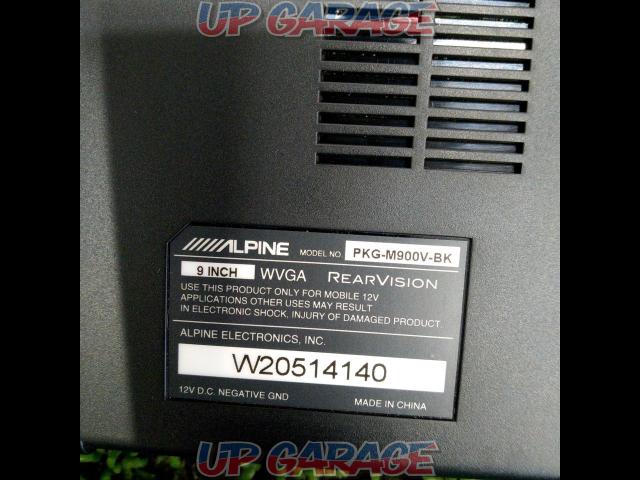 ALPINE(アルパイン)PKG-M900V-BK 9.0型 LED WVGAリアビジョンモニター-07