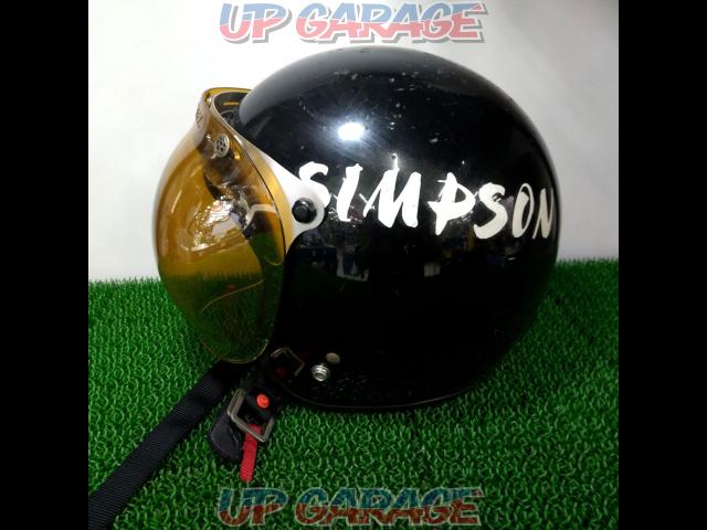 サイズ L SIMPSON enforcer ジェットヘルメット-02