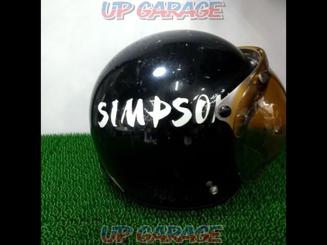 サイズ L SIMPSON enforcer ジェットヘルメット-03