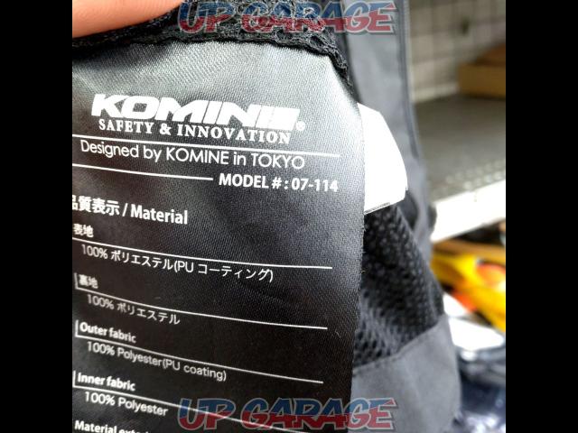 サイズ:L KOMINE JK-114 プロテクトメッシュパーカ-テン-04