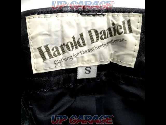 サイズS HAROLD DANIELL レザーパンツ-04