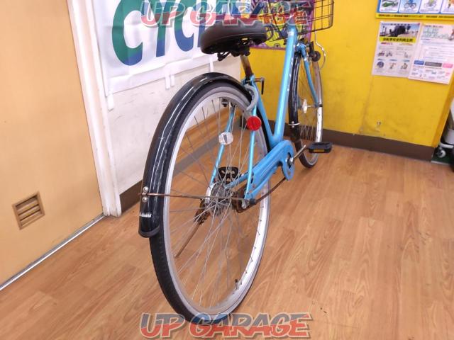 ASAHI CYCLE(アサヒ サイクル) VIDA 27インチ シングルギア シティサイクル ブルー-09