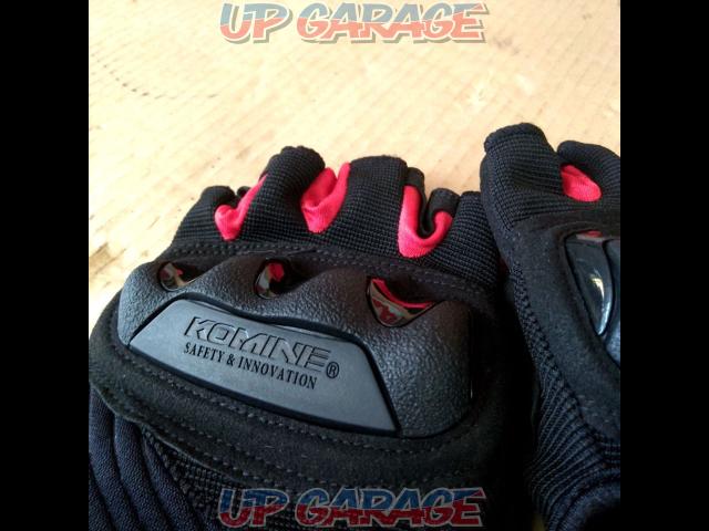 XS size
KOMINE
GK-242
Protective Mesh Half Finger Gloves
Black / Red-06
