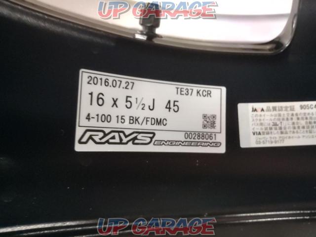 RAYS VOLK RACING TE37 KCR + GOODYEAR EAGLE LS EXE-08