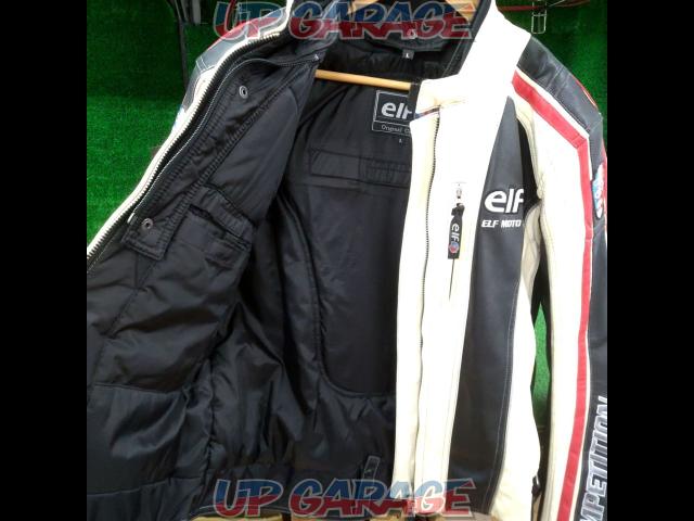Size: L elf (Elf)
Fake leather jacket
White x Black-10