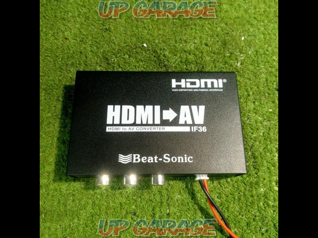 Beat-Sonic インターフェイスアダプター IF36 HDMI→RCA-02