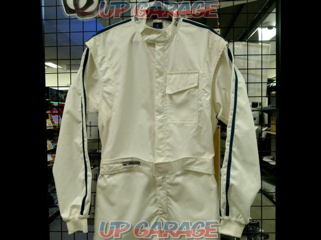 【LE GARAGE】stand21メカニックスーツ ホワイト-02