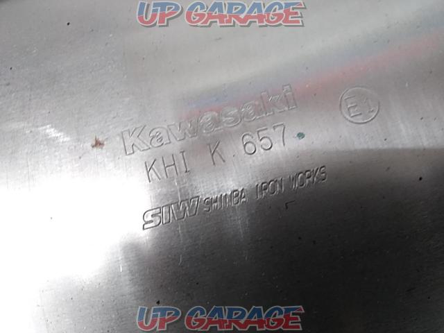 KAWASAKI NINJA650
Genuine muffler
Engraved number: KHI
K
657-09